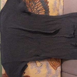 Dark Grey plain tee shirt